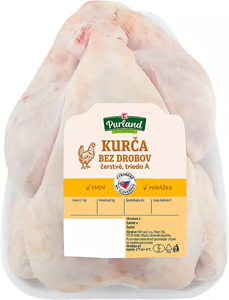 K-Purland Kurča bez drobov 1 kg