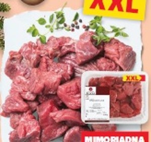 Hovädzie mäso na guláš XXL