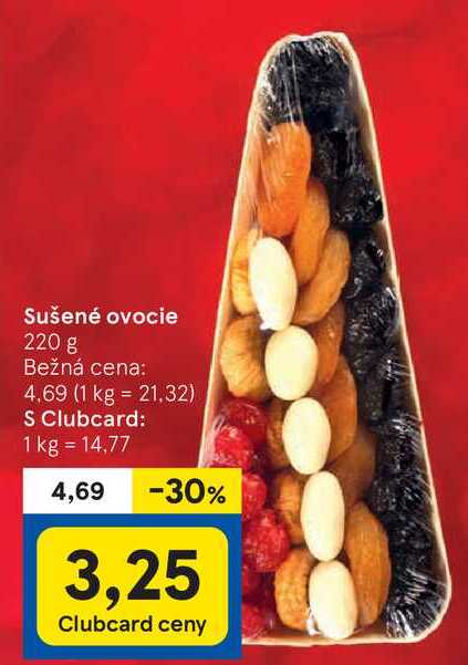 Sušené ovocie 220 g 