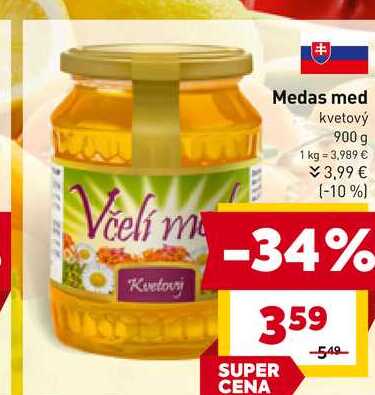 Medas med kvetový 900 g