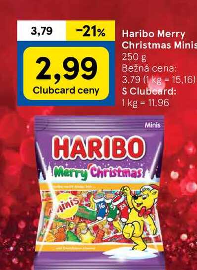 Haribo Christmas Minis 250 g