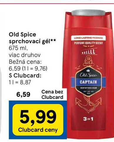 Old Spice sprchovací gél 675 ml, viac druhov