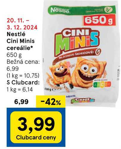 Nestlé CINI MINIS 650 g