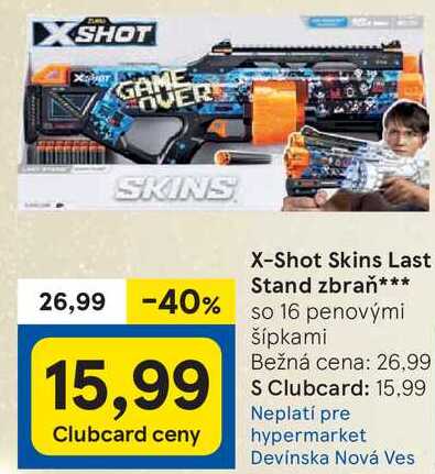 X-Shot Skins Last Stand zbraň