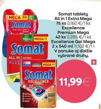 Somat Gel Mega 2 x 540 ml 