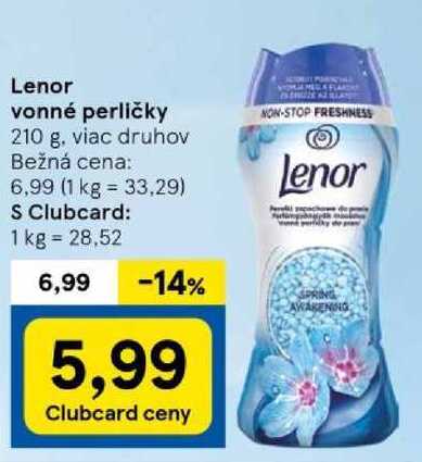 Lenor vonné perličky, 210 g