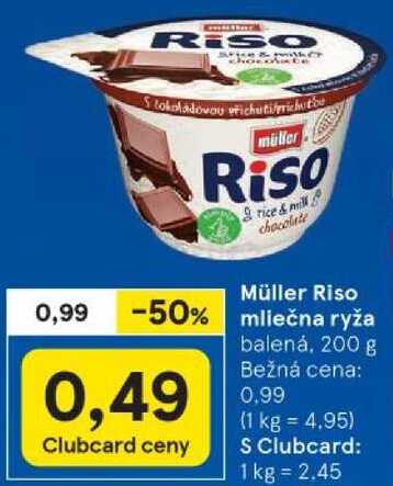 Müller Riso mliečna ryža, 200 g