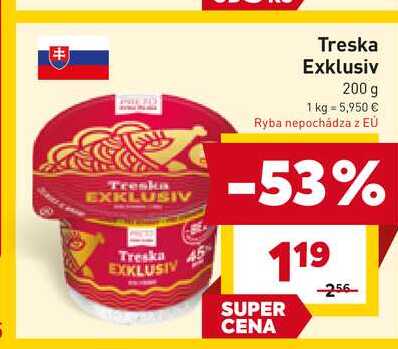 Treska Exklusiv 200 g