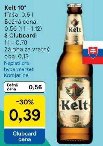 Kelt 10°, 0,5 l