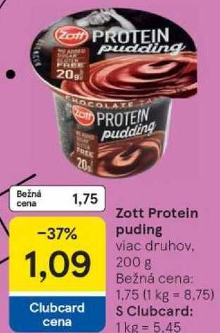 Zott Protein puding, 200 g