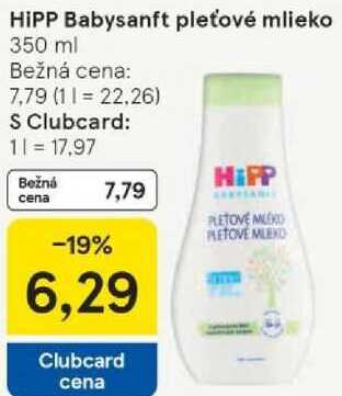  HiPP Babysanft pleťové mlieko, 350 ml