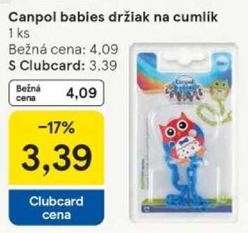 Canpol babies držiak na cumlík, 1 ks 