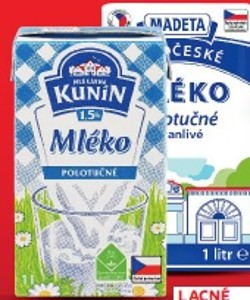 Kunín Mlieko