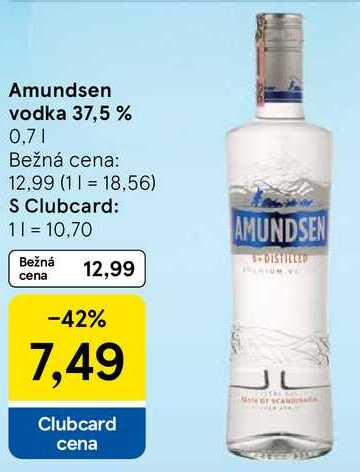 Amundsen vodka 37,5 %, 0,7 l