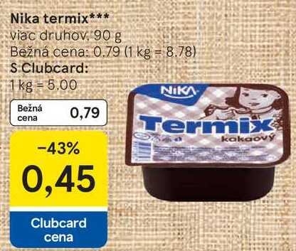 Nika termix, 90 g 