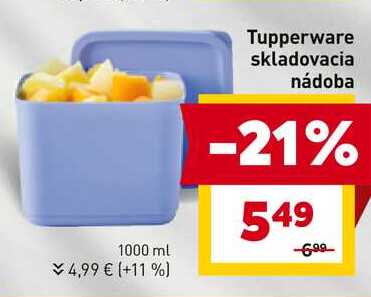 Tupperware skladovacia nádoba 