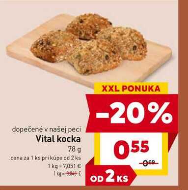 Vital kocka 78 g