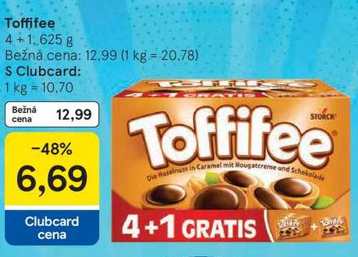 Toffifee 4+1, 625 g 