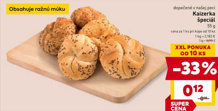 Kaizerka špeciál 55 g 