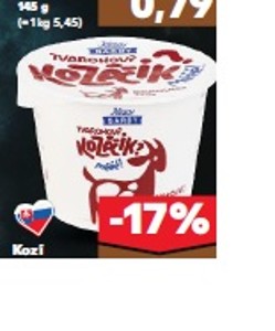 Kozáčik kozí tvarohový krém