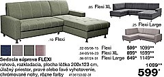 Sedacia súprava FLEXI Large