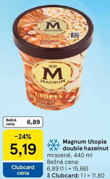 Magnum Utopia double hazelnut, 440 ml 