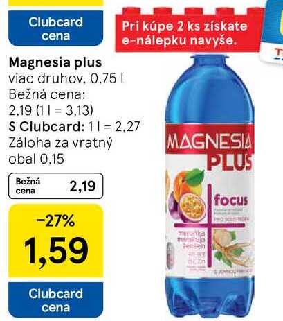 Magnesia plus, 0,75 l