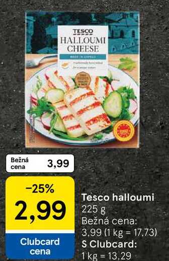 Tesco halloumi, 225 g
