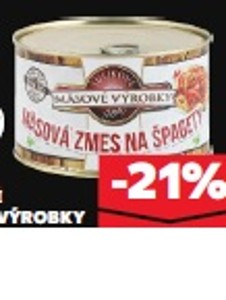 ŠMV Mäsová zmes na špagety