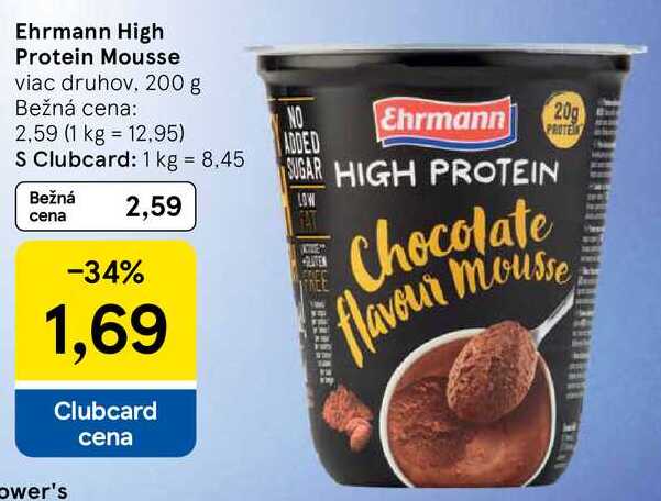 Ehrmann High Protein Mousse, 200 g 