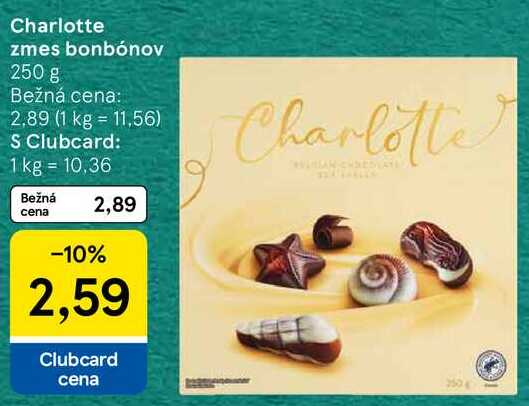 Charlotte zmes bonbónov, 250 g 