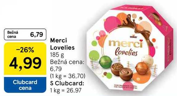 Merci Lovelies, 185 g 