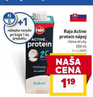 Rajo Active Protein 250 ml