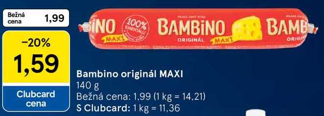 Bambino originál MAXI, 140 g 