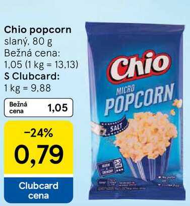 Chio popcorn, 80 g