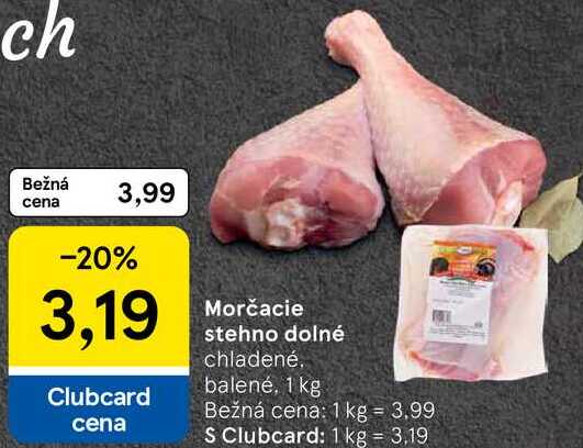 Morčacie stehno dolné, 1 kg