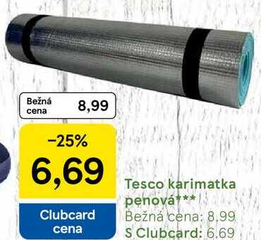 Tesco karimatka penová