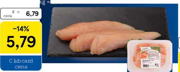 Tesco kuracie filety, 1 kg 