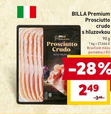 Prosciutto Crudo TRUFF s hľuzovkou 90 g 