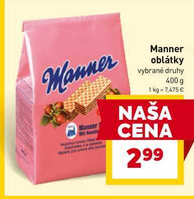 Manner 400 g