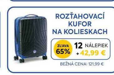 ROZŤAHOVACÍ KUFOR NA KOLIESKACH