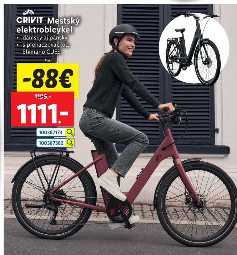 Mestský elektrobicykel