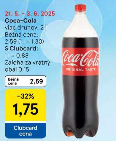 Coca-Cola, 2 l