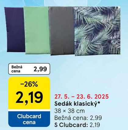 Sedák klasický
