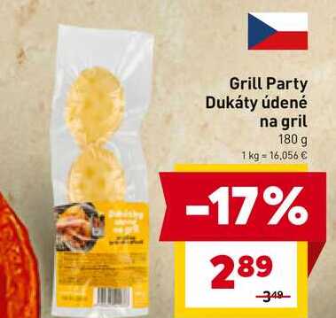 Grill Party Dukáty údené na gril 180 g 