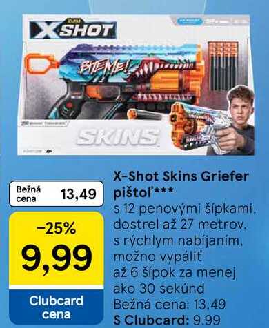 X-Shot Skins Griefer pištol'