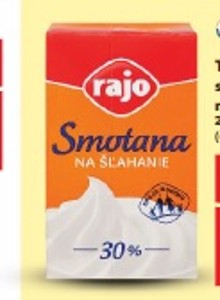 Rajo Trvanlivá smotana na šľahanie