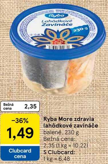 Ryba More zdravia lahôdkové zavináče, 230 g 