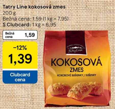 Tatry Line kokosová zmes, 200 g B
