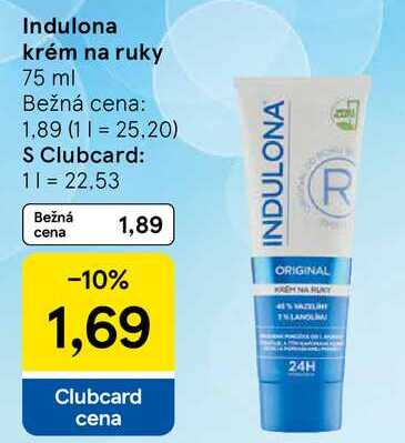 Indulona krém na ruky, 75 ml